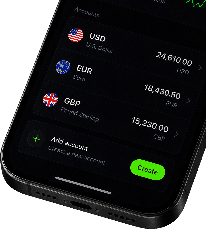Ledgra multi-currency wallet on iPhone